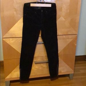 Dark Purple Rugby Corduroy Pants Size 0